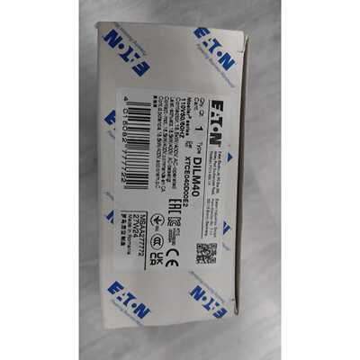 议价伊顿穆勒DILM40(110V50/60HZ)交流接触器UL认证CSA认证齐全