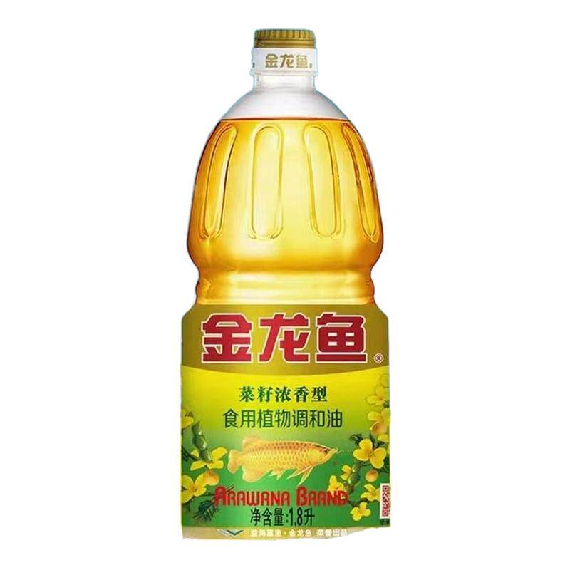 菜籽浓香型食用植物调和油1.8L