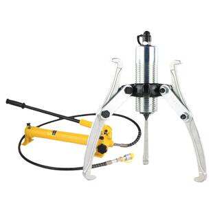 分体整体式液压拉马5T10T20T30T三爪二爪轴承拔轮器横纵拆卸工具