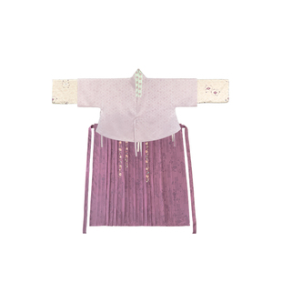 桃源仙｜明初永乐对交穿窄裙门绣花马面裙钱氏墓汉服杉水集原创