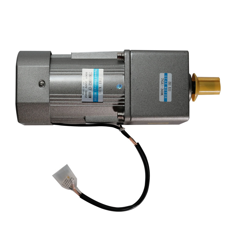 齿轮减速电机400W750W三相380V单相220V交流变速可调速电机流水线