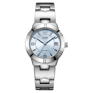 CASIO卡西欧手表女樱花星空盘简约指针石英表LTP-1241D-2A/4A礼物