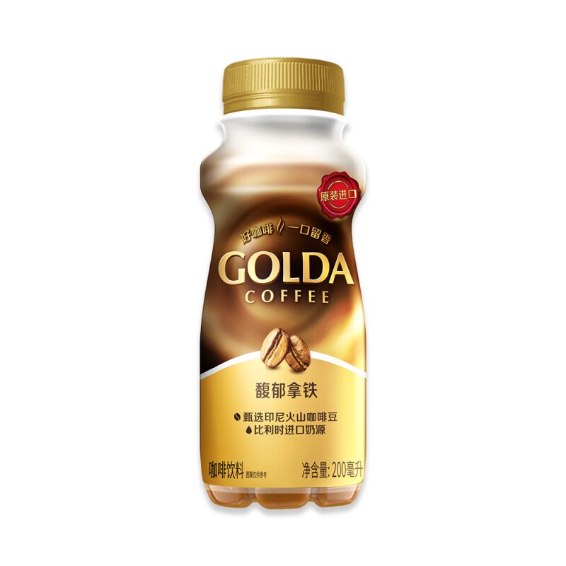 印尼进口卡布奇诺拿铁咖啡200ml