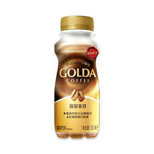 8瓶起临期清仓即饮咖啡印尼进口戈尔达浓萃卡布奇诺馥郁拿铁200ml