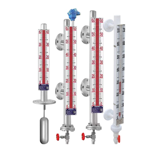 UHZ磁翻板液位计带远传不锈钢油位计侧装顶装浮子磁性防爆耐高温
