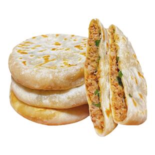 妈妈是超人葱肉手工馅饼速食早餐煎饼懒人美食早餐半成品加热即食