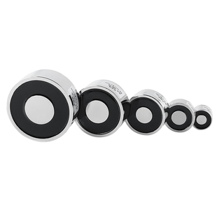 失电型电磁铁直流12V/24V通电没有磁消磁电磁铁自保持圆形电吸铁