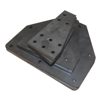 Q235铁板A3碳素钢板激光切割加工定做折弯焊接带孔镀锌铁板零切