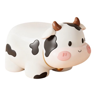 儿童凳入户门口家用换鞋凳可爱奶牛凳儿童客厅小凳子矮板凳穿鞋凳