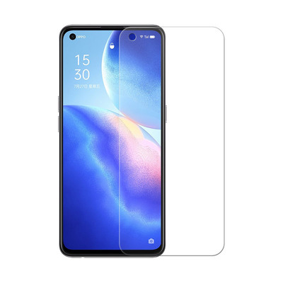 适用oppoReno5钢化膜全屏手机膜