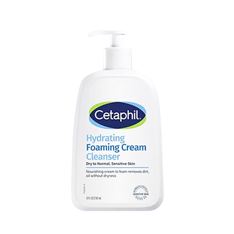 Cetaphil丝塔芙蓝朋友洁面乳泡沫