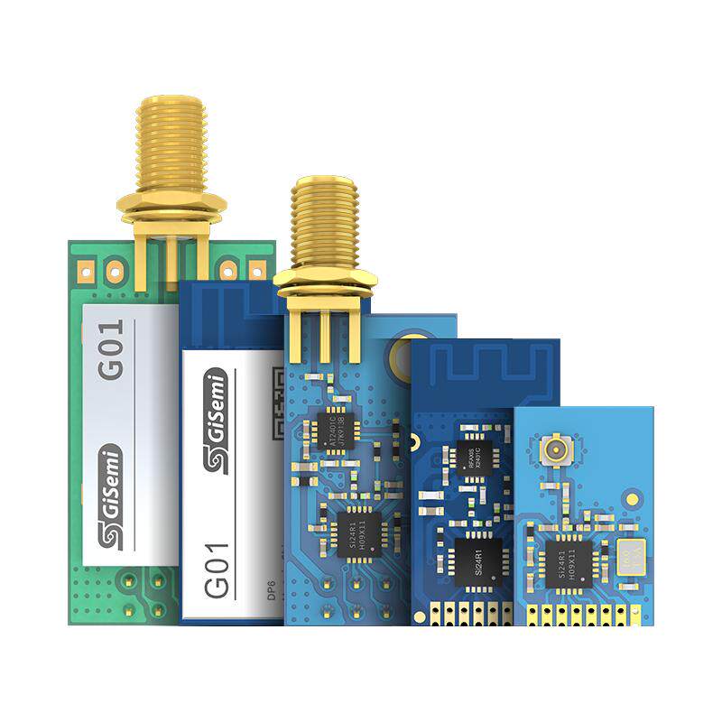 泽耀2.4G无线接收模块国产Si24R1+PA+LNA兼容nRF24L01模块SPI接口