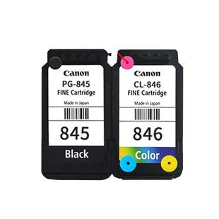 大促佳能原装PG845/846可加墨连喷黑色彩色墨盒TS3180TS3380 3480TS208 308MG2580sMG3080 IP2880s佳能打印机