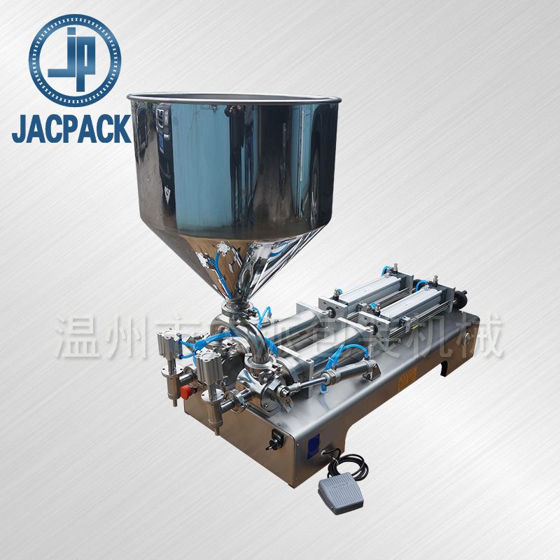 厂家供应 电动膏体灌装机GPF-500P 单头活塞式膏体灌装机