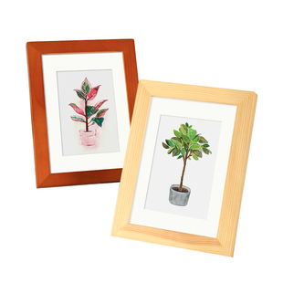 实木相框摆台照片画框挂墙5寸五6六7七8八10寸儿童洗相片木质定制