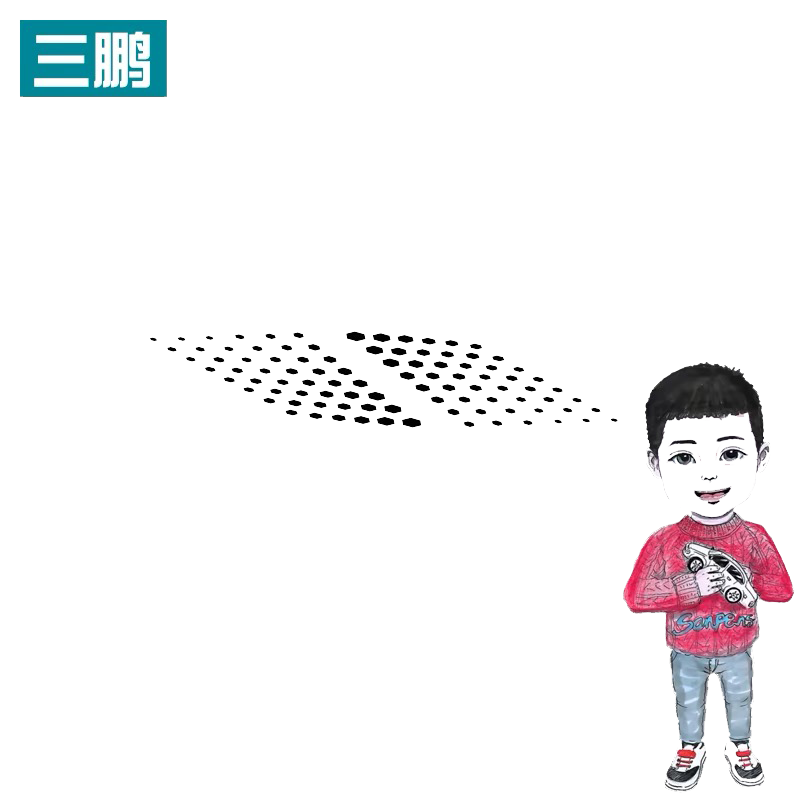 大众id4改装侧翼侧标贴后窗贴