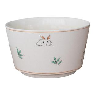 曼叙碗可爱高颜值情侣碗筷套装2人餐具新婚礼物兔兔陶瓷礼盒套装