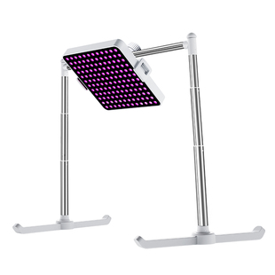 适用于seayeo大小排灯支架可升降exideal美容仪专用夹nodoor家用床头床上懒人平板架子桌面固定ipad电脑支撑