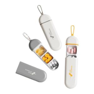 便携式小药盒一日避光药片收纳盒迷你小号随身药品药丸分格分装盒