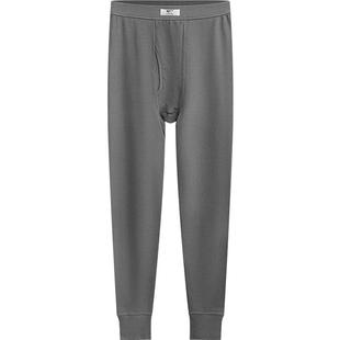 七匹狼男士秋裤男款纯棉薄款线裤打底衬裤男生全棉毛裤男式保暖裤