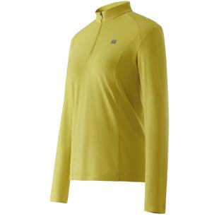 KOLON SPORT可隆吸湿速干T恤女士S-FUNCTIONAL半拉链长袖T恤
