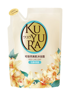 可悠然美肌沐浴露香氛沐浴乳液补充装清洁肌肤滋润保湿官方正品