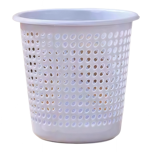 垃圾桶家用纸篓加厚塑料镂空垃圾筒垃圾桶宿舍办公室客厅卧室纸篓