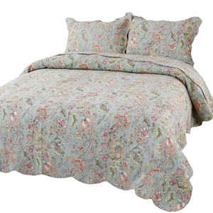 纯棉新款高档床盖四季通用空调被