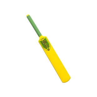 学校塑料板球拍cricket bat Plasti培训授课小学比赛款黄色加厚款