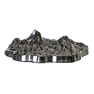 2025创意冰山雪茄烟灰缸摆件家用客厅高端大气上档次轻奢高级感