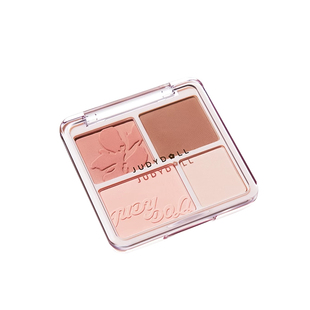 低饱和少女盘！Judydoll橘朵腮红高光盘水光腮红膏腮红盘提亮高光