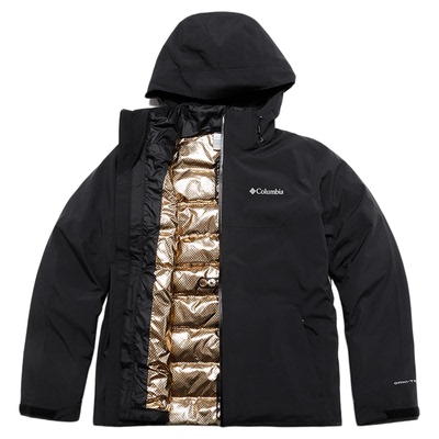 哥伦比亚男士三和一防水冲锋衣