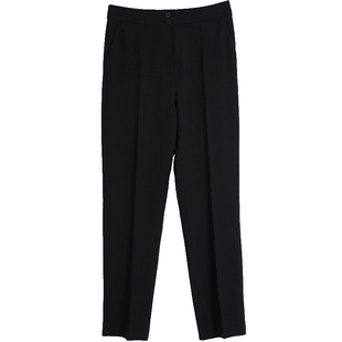 Lavinia 黑色西装套装女早春新品经典休闲通勤直筒修身西装裤