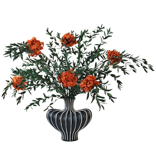 永生花绣球干花花束花瓶插花客厅餐桌装饰摆件干鲜花天然风干真花