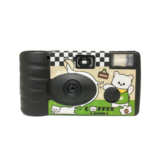 柯达400爱克发彩色一次性相机胶片冲洗胶卷 傻瓜相机带闪光灯