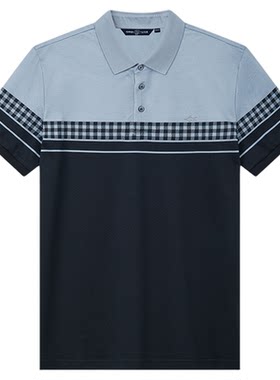 德鲨鲨鱼夏天新款短袖POLO衫