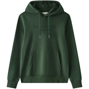 Marc O'Polo/MOP连帽卫衣男舒适春季新款简约纯色质感百搭上衣男