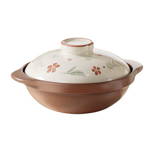 荣事达砂锅家用燃气炖锅陶瓷煲仔饭炖汤锅耐高温干烧不裂沙锅汤锅