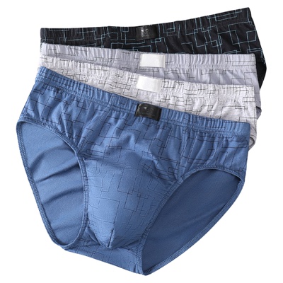 七匹狼抗菌纯棉三角裤男生短裤头