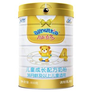 澳优能立多儿童成长营养牛奶粉3岁以上6-12岁4段能力多官方旗舰店