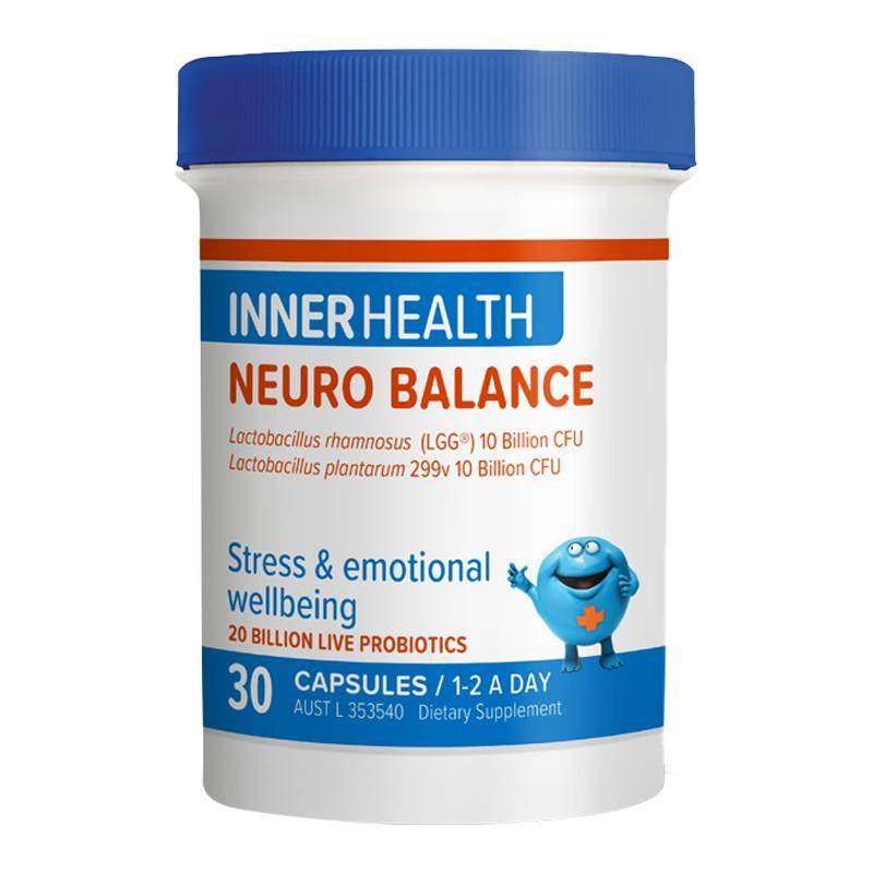 【自营】澳洲InnerHealth解压提神益生菌 缓解焦虑压力降低皮质醇