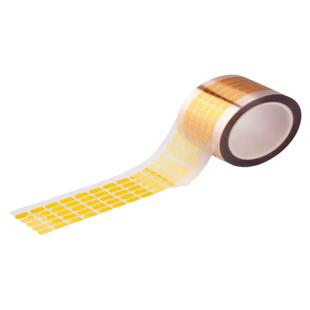 金手指高温胶带茶色聚酰亚胺膜圆形方形异形高温贴片PI膜电池包扎