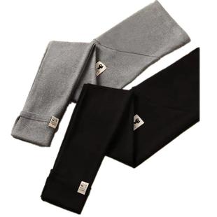 孕妇打底裤春秋外穿休闲托腹大码小脚加绒加厚长裤孕中晚期孕妇装