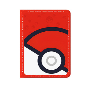 适用苹果ipad11保护套ipadpro宝可梦air7精灵球mini6平板壳10神奇宝贝ipad第9代8带笔槽ipadair5迷你4动画3代