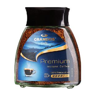 【进口】格兰特咖啡柏瑞姆冻干速溶黑咖啡100gX1瓶原装进口黑咖啡