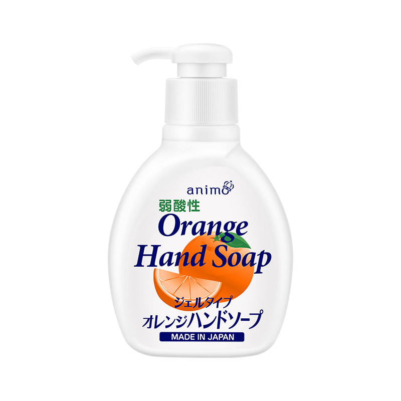 日本进口橙香洗手液200mL