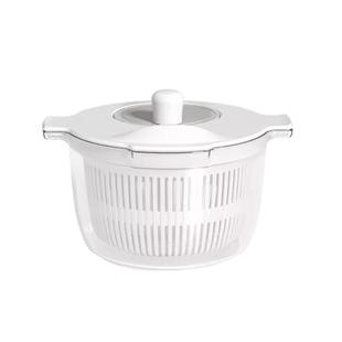 大号蔬菜脱水器家用手动沙拉甩水菜篮厨房甩干机水果洗菜沥水神器