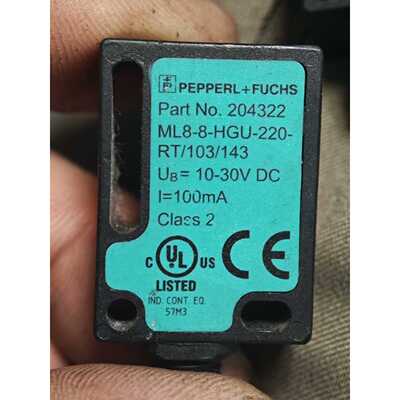 溢价-倍加福 PEPPERLFUCHS ML8-8-HGU-22
