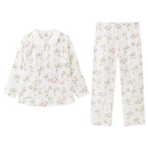 全棉时代天然棉纱孕妇家居服哺乳