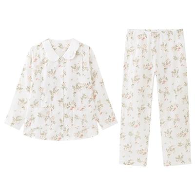 全棉时代天然棉纱孕妇家居服哺乳